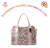 Designer Vogue Real Snake Leather Women Satchel Handbag (GUS14D-050-1)