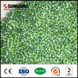 Plastic Small Garden Fence Artificial Leaves