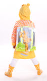 Cute Animal Cartoon Kids Children PVC Plastic Raincoat
