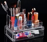 Clear Acrylic Beauty Makeup Organizer with Drawer