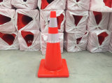 Venezuela Reflective Flexible Orange PVC Road Traffic Safety Cone
