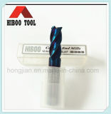 HRC65 High Speed Milling Tool with Blue Nano Coating