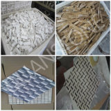 Strip Marble Mosaic Wall for Home Decoration