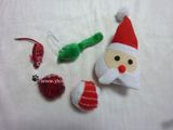 Xmas Cat Toys Set, Cat Christmas Stocking