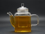 Hand Made High Quality Clear Glass Teapot Within Build-in Steel Infuser Teapot 450ml