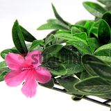 Decorative Artificial Grass Leaf Wall Fence