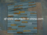 High Quality Green and Rusty Slate 3D/TV Wall Culture Stone