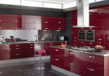 Best Sale Glossy Lacquer MDF Kitchen Cabinet with Island