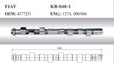 Camshaft 4377251 for FIAT