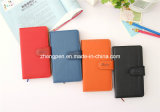 Agenda Spiral Notebook Made in China, PU Notebook with Stud and Customer's Logo for Promotion Notebook