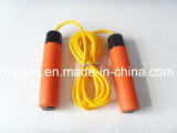 EVA Orange Eco-Friendly Jump Rope with PVC Rope