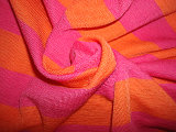 Wool Yarn Dyed Colour Stripe Jersey Fabric