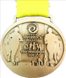 2013 Bespoke Marathon Running Metal Medallion Medal