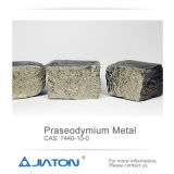 Praseodymium Metal Pr, CAS No 7440-10-0, High Purity Rare Earth Metal, Raw Material