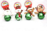 Christmas Stuffed Toys--Santa Claus & Deer & Snowman & Bear (ball)