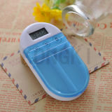 Dependable Performance 2 Compartment Digital Pill Box Timer for Household