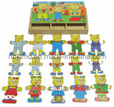 Wooden Box Puzzle / Bear Puzzle Toys (JM65209)