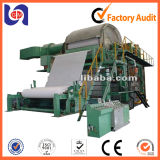 Small Model Low Cost Toilet Tissue Paper Making Machine, Waste Paper Recycling Machinery