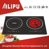 Built in&Table Top Electric Double Plate Cooktop/Induction with Infared Cooker/Electromagnetic Oven