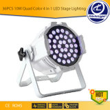 36PCS 10W Quad Color 4 in 1 LED Stage Lighting (CL-031B)