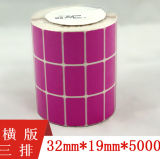 New Products Self Adhesive Label Purple Color (TP321950)