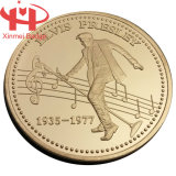 Copper Stamped Souvenir Coin with Diamond Cutting Edge Manufacturer