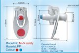 Plastic Water Tap/Faucet M-5 Safety