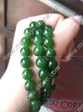 Nephrite Jade Bead for Necklaces and Bracelets
