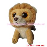 12cm Plush Keychain Stuffed Big Eye Lion Toys