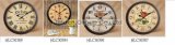 Home Decoration-Decorative Iron Wall Clock Antique Clock Decoration (HLC30389)