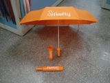 21inch Three Fold Promotion Bottle Umbrella for Advertisement