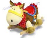 Baby Soft Stuffed Cow Rocking Animal Toy (GT-09693)