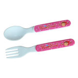 100% Melamine Dinnerware- Bigi Series Spoon and Fork Set/100% Safety Food Grade Melamine Tableware (MRH11011)