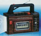 FM/AM/SW 3 Band Rechargeable Radio Music Player Torch (BW-2030A)