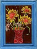 Ceramic Framed Decorative Painting 270x350mm (CF01)