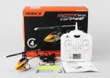 Hisky Hfp80 4CH 2.4G 6 Axis Gyro Flybarless RC Helicopter H-4q RTF