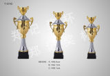 Plastic Golden/Silver Trophy (HB4046) 