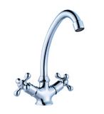 Two Handle Long Neck Kitchen Faucet (AF2033-5)