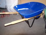 Hip Wooden Handle Garden Wheelbarrow (WH7600)