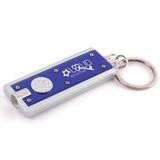 Flashlight LED Torch Key Chain with Logo Printed (3672)