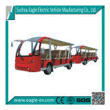 Electric Utility Vehicles, Eg6158t with Trailer, CE, Hydraulic Brake, Electric Tram