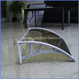 Door Rain Awning with Aluminum Alloy Support
