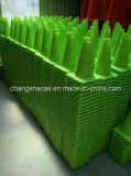 Fluorescent Green Flexible Reflective PVC Safety Soft Traffic Cone