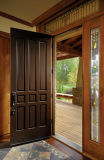 Traditional Style Solid Wood Enterior Door
