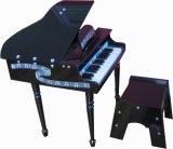 30-Key Toy Grand Piano with Hinge, Matching Bench & Music Stand (G30TL-1G)