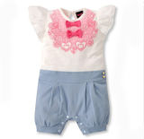 Newest Short-Sleeved and Casual Butterfly Baby Romper