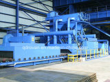 Horizontal Steel Surface Pretreatment Sand Cleaning Machine
