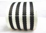 White and Black Nylon Webbing