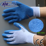 Nmsafety Blue Latex Coated Work Glove