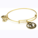 Charms Design Alex Gold Plated Bangle